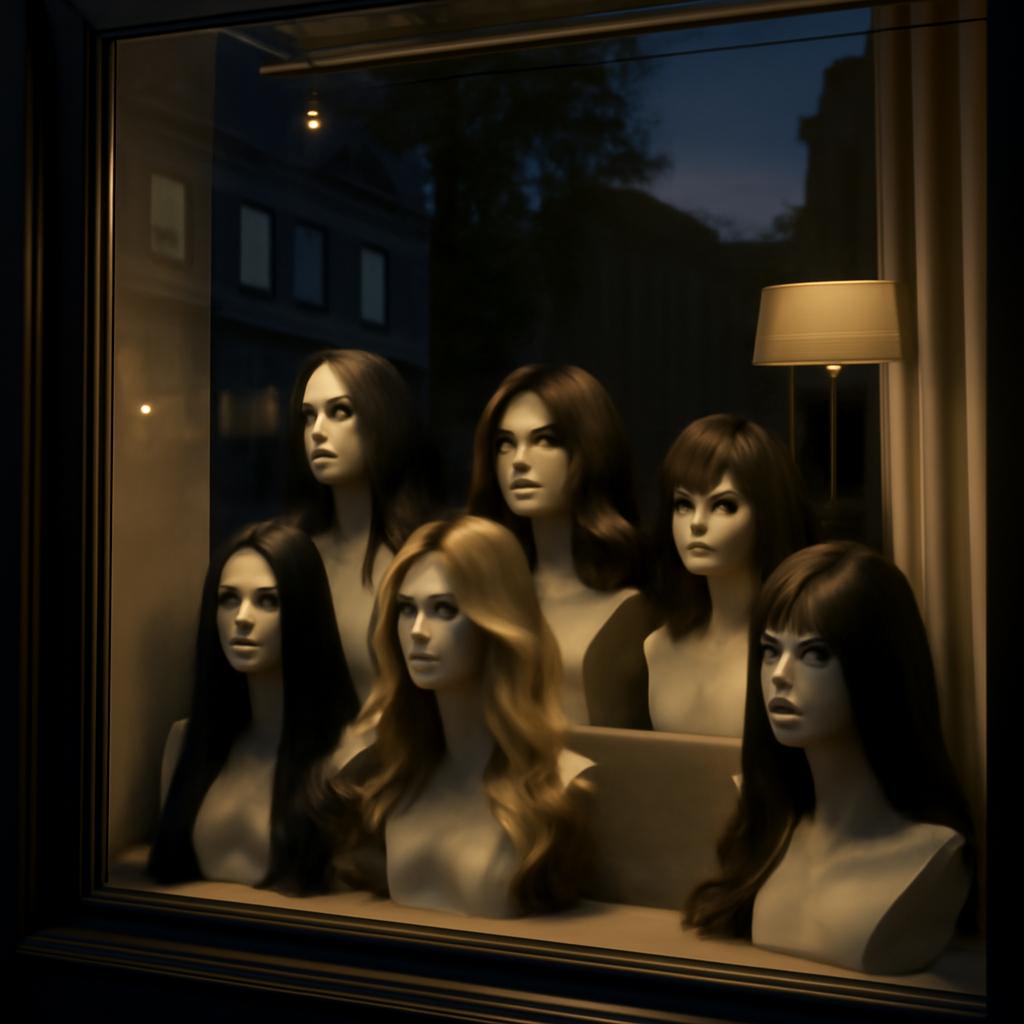 Ataköy boutique peruk vitrin